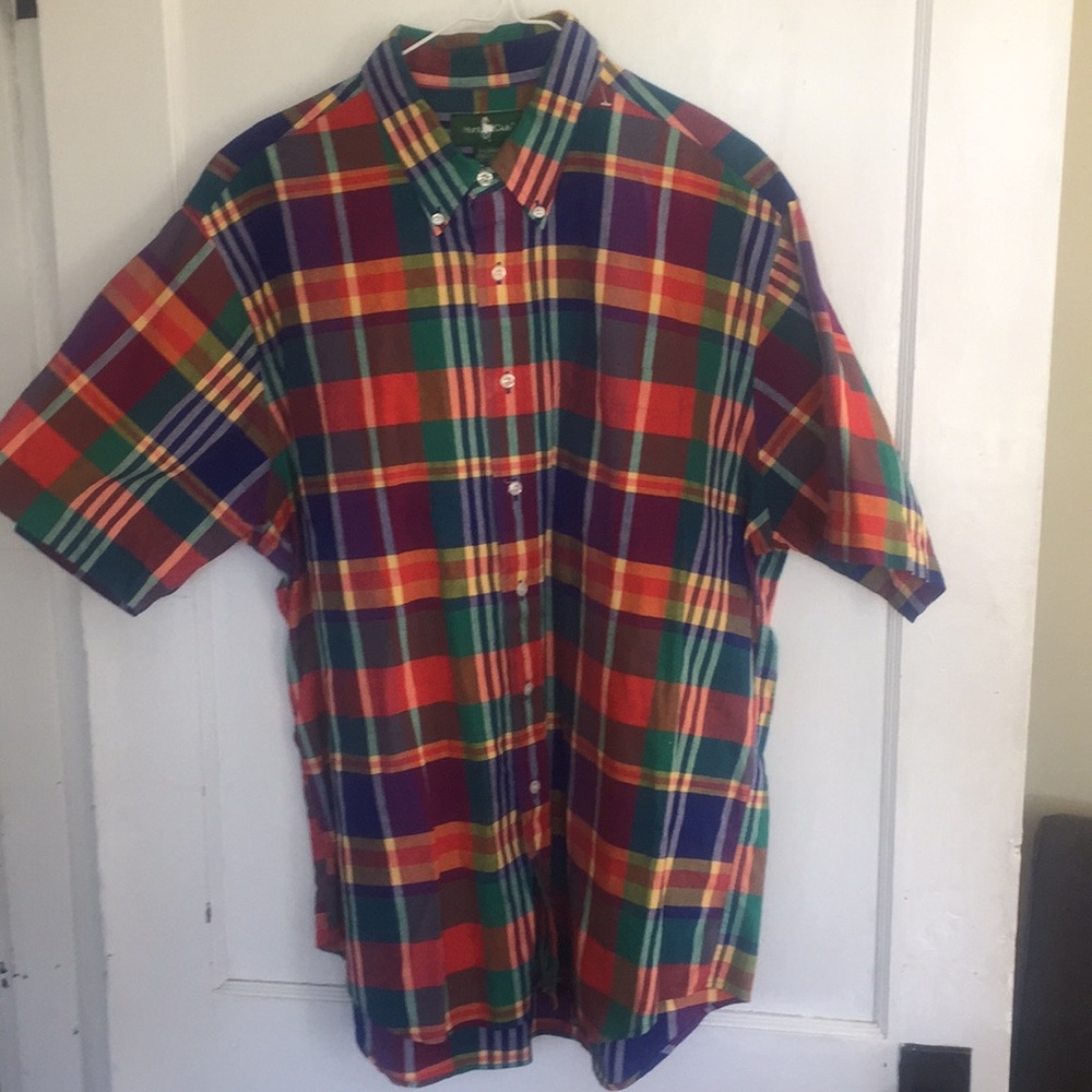 Hunt Club men’s shortsleeve button up sz XL